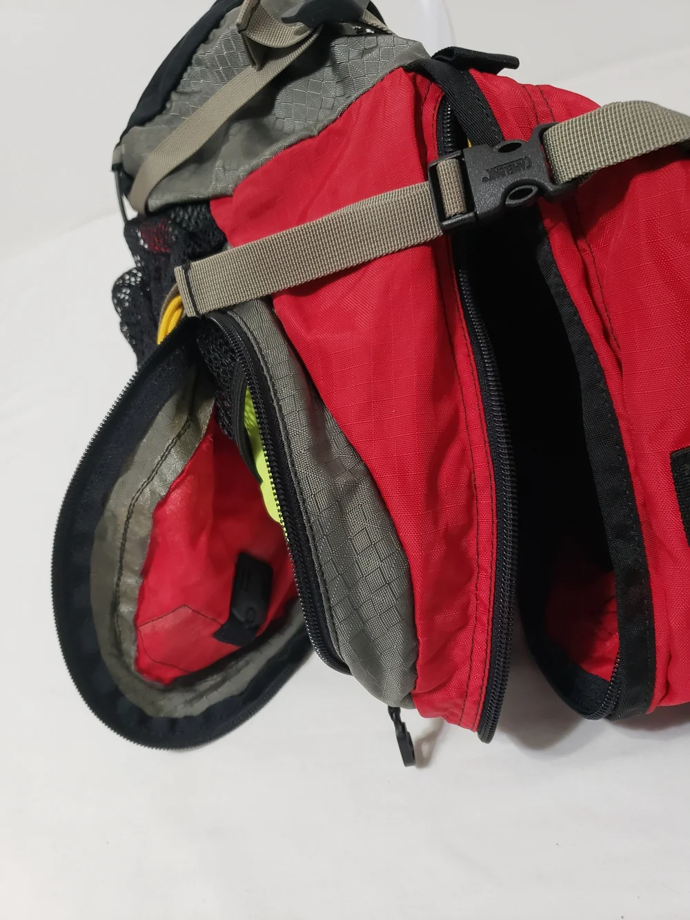 CamelBak H.A.W.G. Hydration Backpack Red Gray Black Hiking Cycling No Bladder I